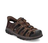 Skechers Tresmen-Norvick 205187 Cangrejeras cerradas para hombre, Chocolate, 9 X-Wide