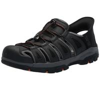 Skechers Tresmen-Norvick 205187, Sandalias para Pescador Hombre, Black, 45 EU