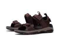 Skechers TRESMEN Ryer para hombre, Malla sintética color chocolate, 45.5 EU