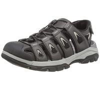 Skechers Tresmen, Sandalia Hombre, Gris sintético, 41 EU