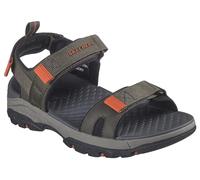 Skechers Sandalias para hombre Tresmen Ryer, malla sintética oliva, 41 EU