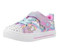 Skechers Twinkle Sparks Jumpin' Clouds ZapatillasNiñas | Casual, iluminado, adornado con lentejuelas, ribete con purpurina, dedos centelleantes