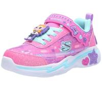 Skechers Twinkle Sparks Ombre Flutter - Tenis para niña, Color Rosa, Talla 2