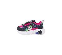 Skechers Twinkle Sparks Ombre Flutter, Zapatillas Niñas, Black, 29 EU