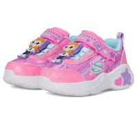 SKECHERS Zapatillas deportivas 'SNUGGLE SNEAKS - SKECH SQUAD' turquesa / lila oscuro / rosa claro / blanco, Talla 23