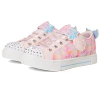 Skechers Twinkle Sparks-Underwater Magic - Tenis para niña, Link Rosa/Multi, 28 EU Little Kid