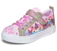 Skechers Twinkle Sparks - Zapatillas Deportivas para niña, Color Rosa sintético/Ribete múltiple, Talla 11.5 UK Niño