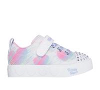 Skechers Twinkle Toes: Heart Steps - Heart Sketch en Blanco, talla 21