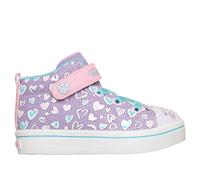 Skechers Twinkle Toes: Twi-Lites 2.0 - Kitty Cutie en Lavanda, talla 23