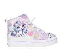 Skechers Twinkle Toes: Twi-Lites 2.0 - Unicorn Glam en Lavanda, talla 22