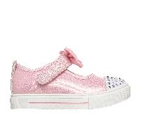 Skechers Twinkle Toes: Twinkle Sparks - Precious Jane en Rosa Claro, talla 22