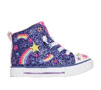 Skechers Twinkle Toes: Twinkle Sparks - Starry Burst en Navy, talla 23