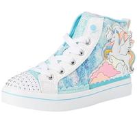 Skechers Twinkle Toes, Zapatillas, Azul sintético Multi Trim, 33.5 EU