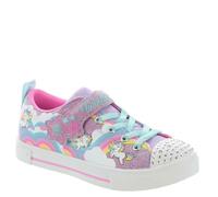 Skechers Twinkle Toes, Zapatillas, Lavender Synthetic/Multi Trim, 43 EU