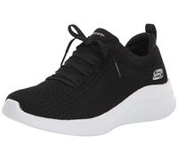 Skechers Ultra Flex 3.0 Big Plan, Zapatillas Mujer, Negro Blanco, 38 EU