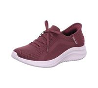 Skechers Ultra Flex 3.0 Brilliant Path, Zapatillas Mujer, Burgundy, 38 EU