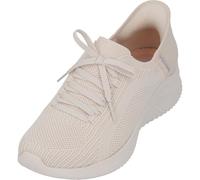 Skechers Ultra Flex 3.0 Brilliant Path, Zapatillas Mujer, Natural Knit Periwinkle Trim, 40 EU