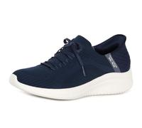 Skechers Ultra Flex 3.0 Brilliant Path, Zapatillas Mujer, Navy Knit Mint Trim, 39 EU