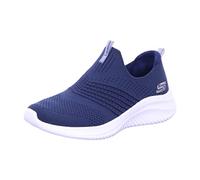 Skechers Ultra Flex 3.0 Classy Charm, Zapatillas Mujer, Azul (Navy Knit/Trim) , 36 EU