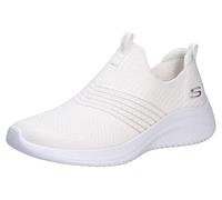 Skechers Ultra Flex 3.0 Classy Charm, Zapatillas Mujer, Blanco (White Knit/Trim) , 40 EU