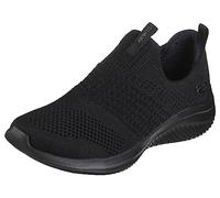 Skechers Ultra Flex 3.0 Classy Charm, Zapatillas Mujer, Negro (Black Knit/Trim) , 37 EU