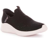 SKECHERS Ultra Flex 3.0 Comodidad Punto Superior sin Cordones Zapatillas Negras
