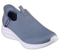Skechers Ultra Flex 3.0 Cozy Streak, Zapatillas Mujer, Slate Textile Navy Trim, 37 EU