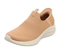 Skechers Ultra Flex 3.0 Cozy Streak, Zapatillas Mujer, Tan Knit Trim, 36 EU