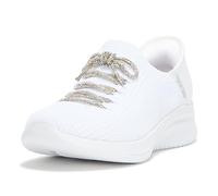 Skechers Ultra Flex 3.0-Diamond Dreamer - Tenis sin cordones para mujer, Blanco = blanco, 36.5 EU