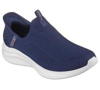 Skechers Ultra Flex 3.0-Easy Win - Tenis sin cordones para mujer, Azul marino, 35 EU
