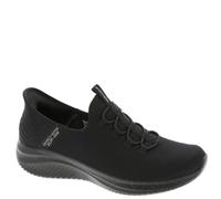 Skechers Ultra Flex 3.0 Right Away, Zapatillas Hombre, Black Mesh/Trim, 45 EU