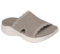 Skechers Ultra Flex 3.0 - Sandalias Planas Bring IT para Mujer, Color Gris Pardo, Talla 7