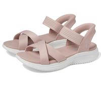 Skechers Ultra Flex 3.0 - Sandalias sin cordones para mujer, Rosa (Blush), 38.5 EU