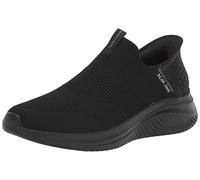 Skechers Ultra Flex 3.0 Smooth Step Hands Free Slip-ins, Zapatillas Hombre, Negro, 45 EU Ancho