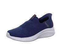 Skechers Ultra Flex 3.0 Smooth Step, Zapatillas Hombre, Navy Knit Trim, 44 EU