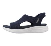 Skechers Sandalias para mujer Ultra Flex 3.0 Sun Warmth Hands Free Slip-ins, azul marino, 38 EU