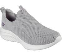 Skechers Ultra Flex 3.0 - Zapatillas deportivas para mujer, lavables a máquina, color gris, con tejido de ingeniería y espuma viscoelástica refrigerada por aire, gris, 41 EU