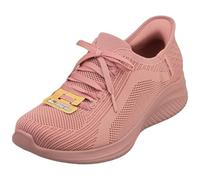 Skechers Mujer Ultra Flex 3.0 Pure Color Zapatillas, Mauve Knit/Trim, 38 EU