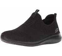 Skechers Ultra Flex First Take, Zapatillas sin Cordones Mujer, Black Knit Mesh/Trim, 38 EU