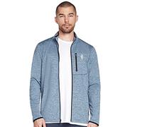 Skechers Ultra GO Equalizer MJA251 607 LBLW - Chaqueta para hombre, color azul, 607 azul claro/blanco, M