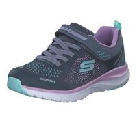 Skechers ULTRA GROOVE HYDRO MIST, Zapatillas de deporte para Niñas, Gray Textile/Multi Trim, 34 EU