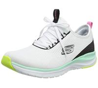 Skechers Ultra Groove Quick Advantage, Zapatillas Mujer, Blanco (White Mesh/Multi Trim Wmlt), 37.5 EU