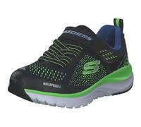 Skechers ULTRA GROOVE, Zapatillas para Niños, Navy Textile/ Black Trim, 30 EU