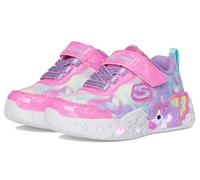 Skechers Unicorn Charmer Lil Heart, Zapatillas Niñas, Pink Sparkle Mesh/Multi Trim, 25 EU