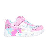 Skechers Unicorn Charmer - Lil Stellar en Rosa/Turquesa, talla 21