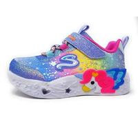 SKECHERS Zapatillas deportivas 'UNICORN CHARMER' azul claro / lila / mezcla de colores / rosa / blanco, Talla 23, 9410039