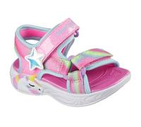 Skechers Unicorn Dreams Sandal, Sandalias Planas, Pink, 25 EU