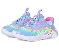 Skechers Unicorn Dreams-Starry Lite - Tenis para niña pequeña y Grande, Lavender/Multi, 1 Little Kid