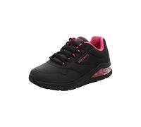 Skechers, Piel sintética Mujer, Negro, 37 EU