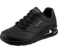 Skechers UNO 2 AIR AROUND YOU, Zapatillas para Mujer, Black Duraleather/Mesh Trim, 39 EU